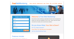 Desktop Screenshot of freewebmonitoring.com