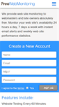 Mobile Screenshot of freewebmonitoring.com