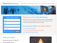 Tablet Screenshot of freewebmonitoring.com